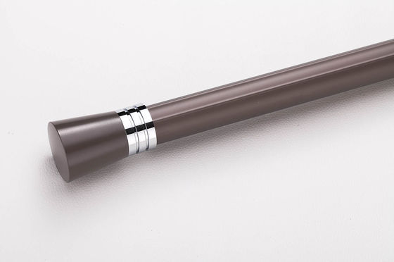 Хорошая цена. aluminum material extra thick strong bearing curtain rod for heavy curtains with aluminum finals Онлайн