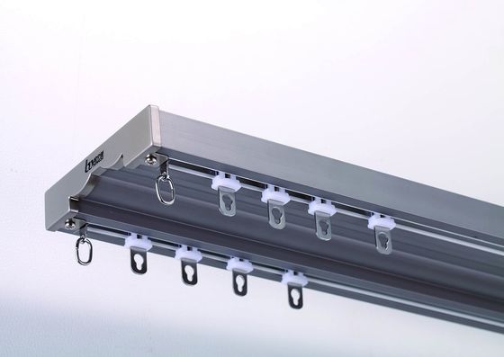 Хорошая цена. Suspended Ceiling Double Curtain Track Exterior Aluminum Curtain Track Онлайн