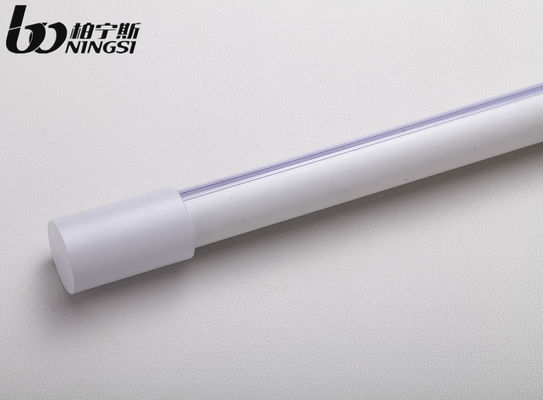 Хорошая цена. Nordic Curtain Rod Simple White Black Silent Aluminum Alloy Roman Rod Single and Double Rod Custom Curtain Track Онлайн