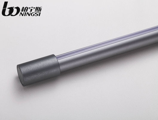 Хорошая цена. Thickened curtain rod curtain track pulley curtain rod mute straight rail slide rail top mounted side single Roman rod Онлайн