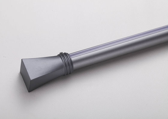 Хорошая цена. Thickened aluminum alloy curtain pole octagonal Roman bar track double bar top mounting side mounting ring plug bracket Онлайн
