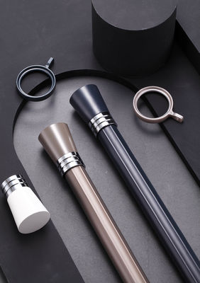 Хорошая цена. High quality Round shape Roman curtain track sliding curtain track thickened curtain rod Онлайн