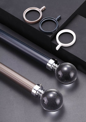 Хорошая цена. Curtain Rod Single Rod Aluminum Alloy Silent Top Side Mounted Bracket Roman Rod Curtain Track Accessories Онлайн